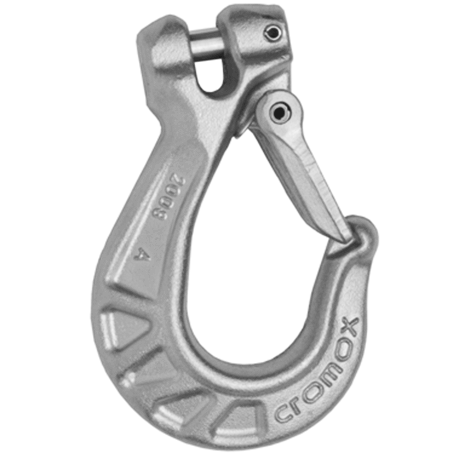 Clevis load hook made of stainless steel from cromox®