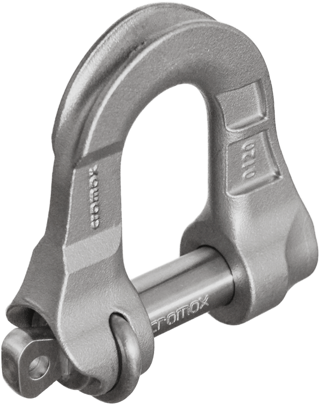 cromox® shackle made of stainless steel (side view)
